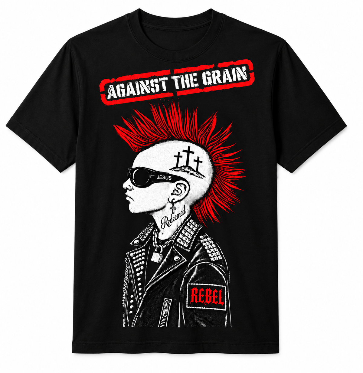 AGAINST THE GRAIN Front Print