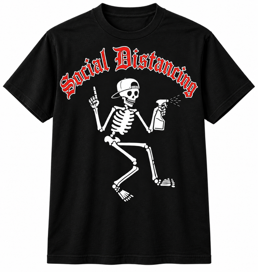 Social Distancing Front Print