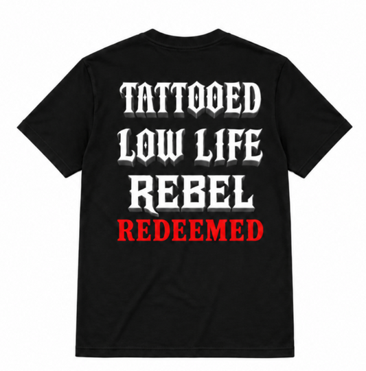TATTOOED LOW LIFE Rebel Back Print