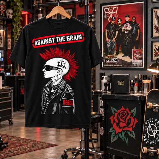 AGAINST THE GRAIN Front Print