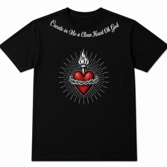 Clean Heart Front Print