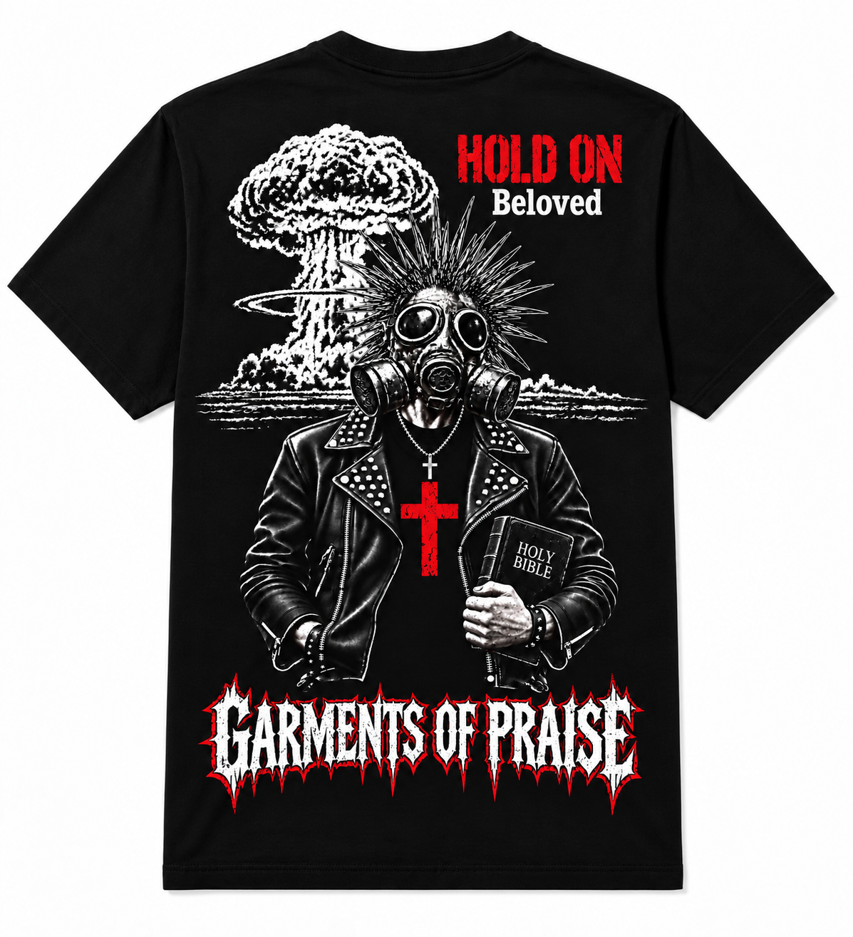 Hold On Beloved Back Print