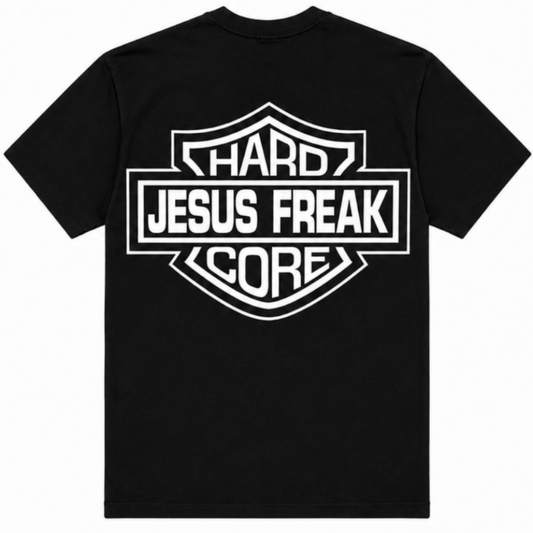 Hardcore Jesus Freak Front Print