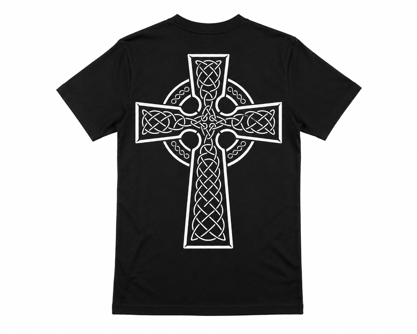 Celtic Cross Back Print