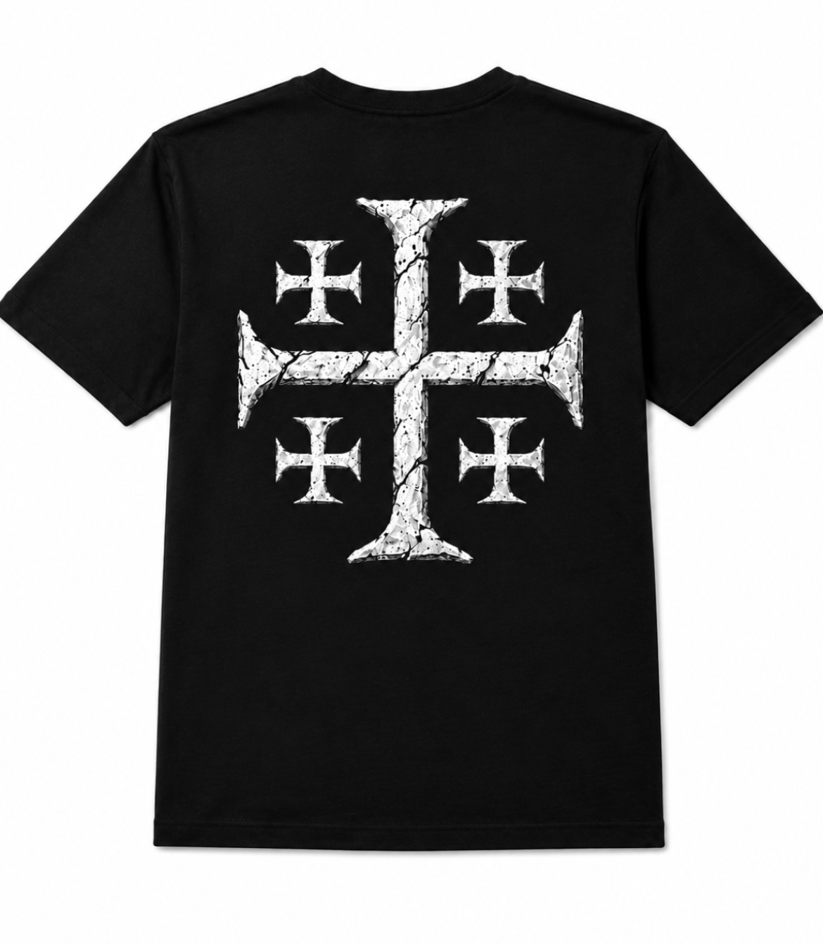 Jerusalem Cross Front Print