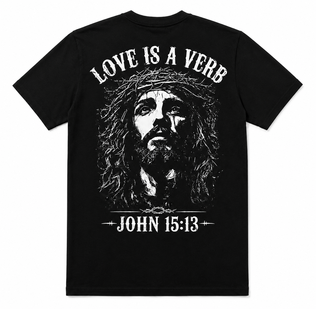 Love is a Verb Back Print