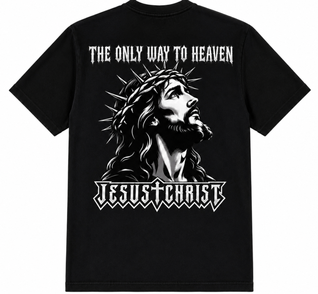Only Way to Heaven Back Print