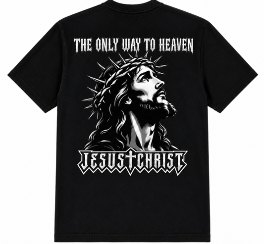 Only Way to Heaven Back Print