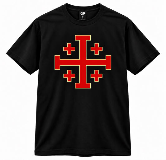 Jerusalem Cross Christian Tee