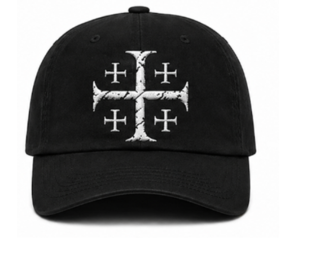 Jerusalem Cross Hat