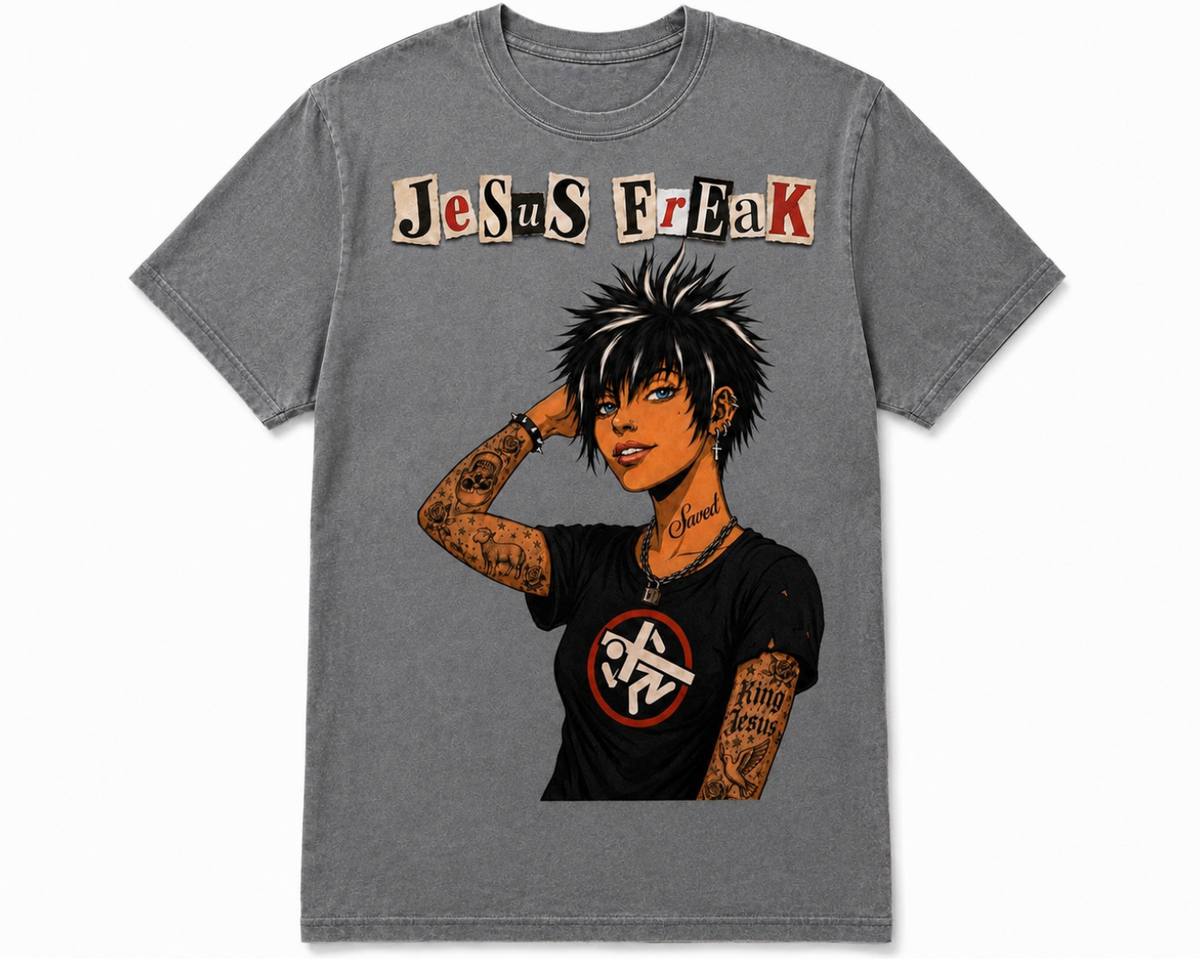 Jesus Freak Font Print