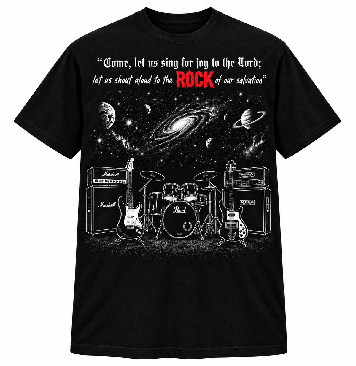 Praise the Rock of Our Salvation Back Print
