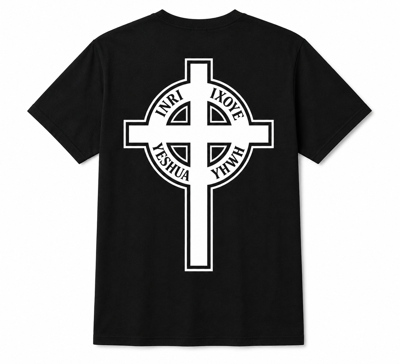 New Celtic Cross Back Print