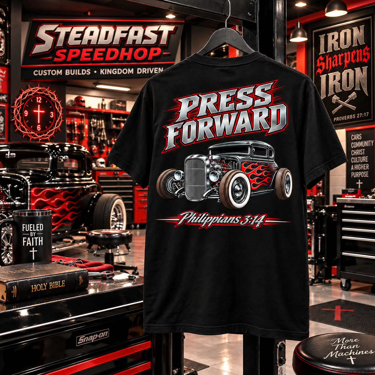 Press Forward Back Print