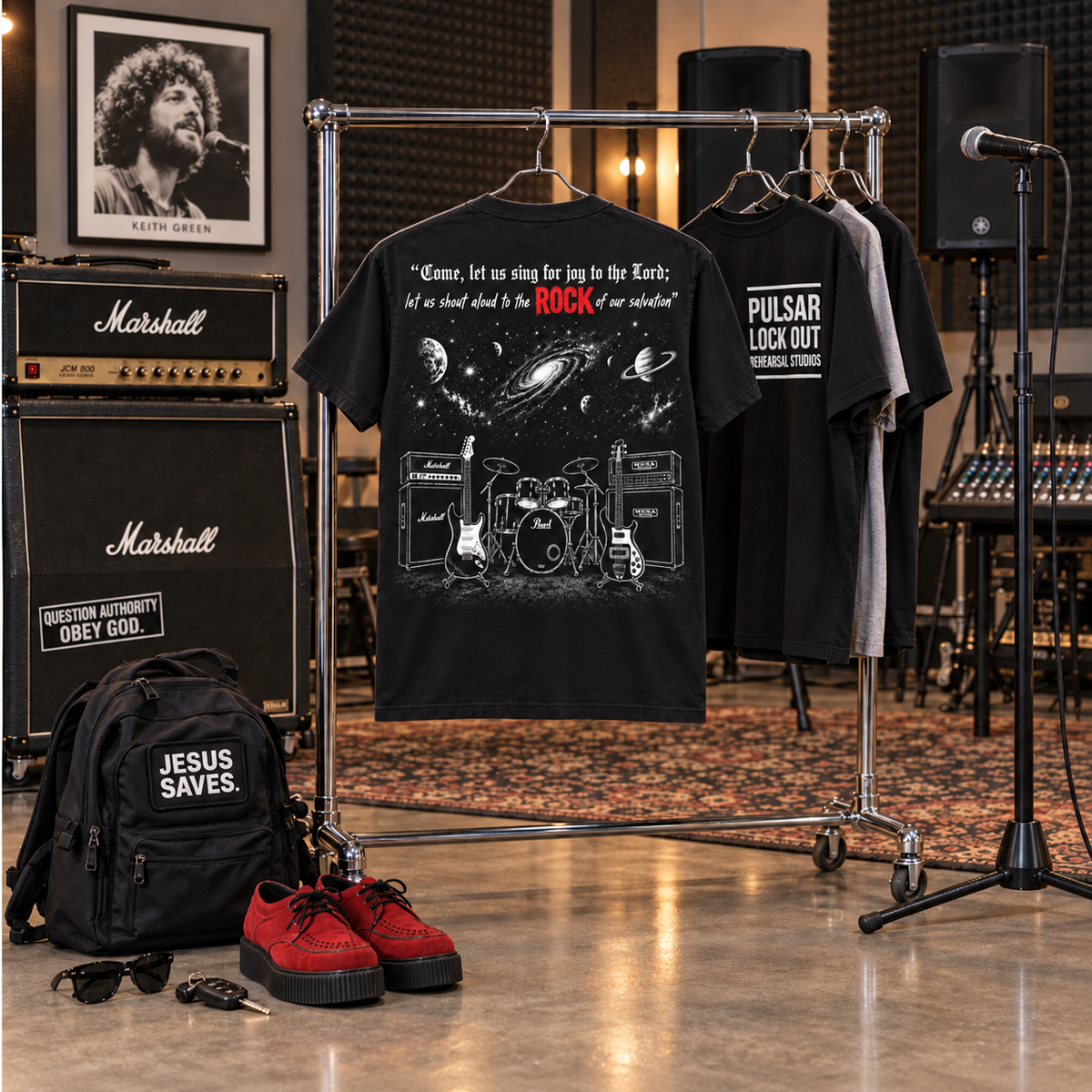 Praise the Rock of Our Salvation Back Print