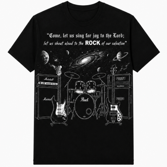 Praise the Rock of Our Salvation Front Print