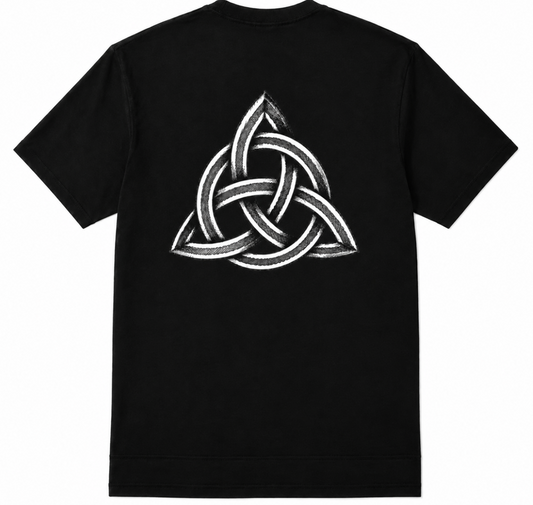 Trinity Symbol Back Print